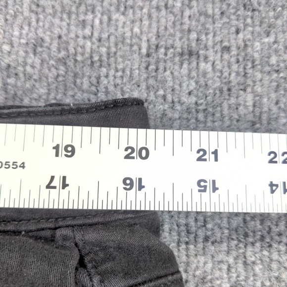 Terra & Sky Women's Cropped Skinny Leg Jeans Black Plus Size 18W 5-Pocket - Picture 9 of 10